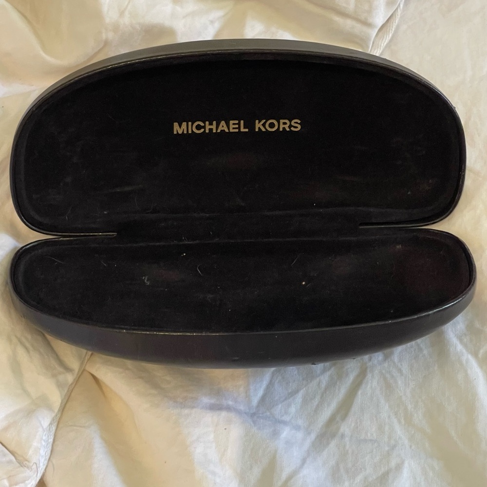 MICHAEL KORS Sunglasses Glasses Hard Case Clamshell Black